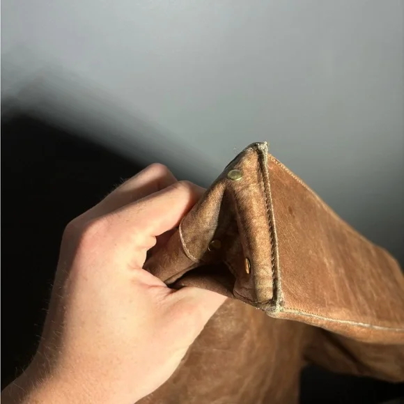 Calleen Cordero Studded Distressed Leather Tote Bag - Picture 4 of 7